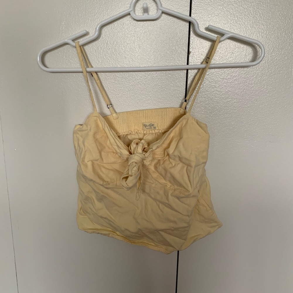 Brandy Melville Tie Front Tank